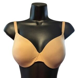 SKIMS Smoothing Intimates Full Coverage Lightly Lined Bra Clay 32B NWT
